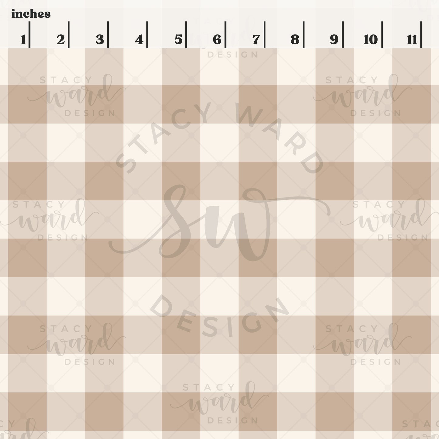 Gingham Seamless Pattern, Digital Download File