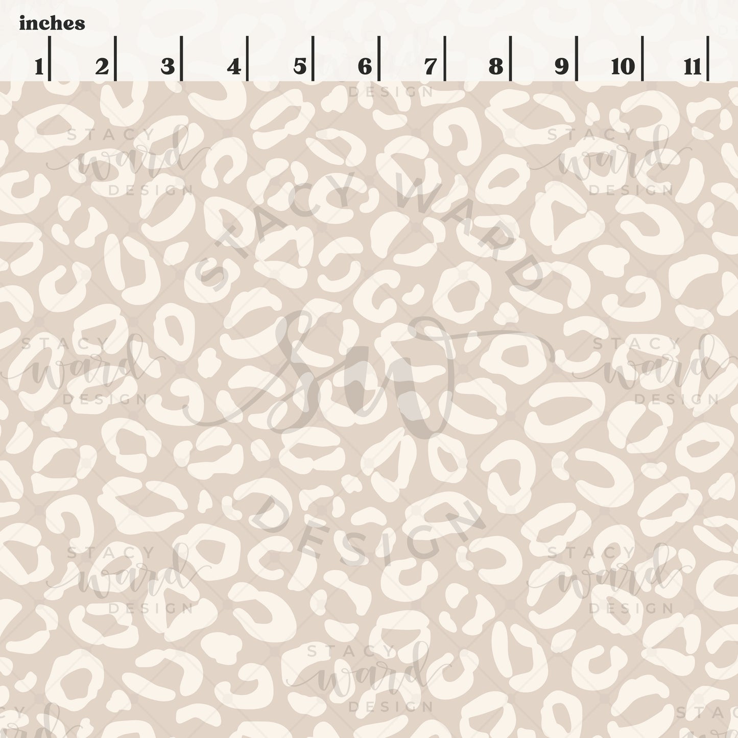 Cheetah Seamless Pattern, Digital Download File