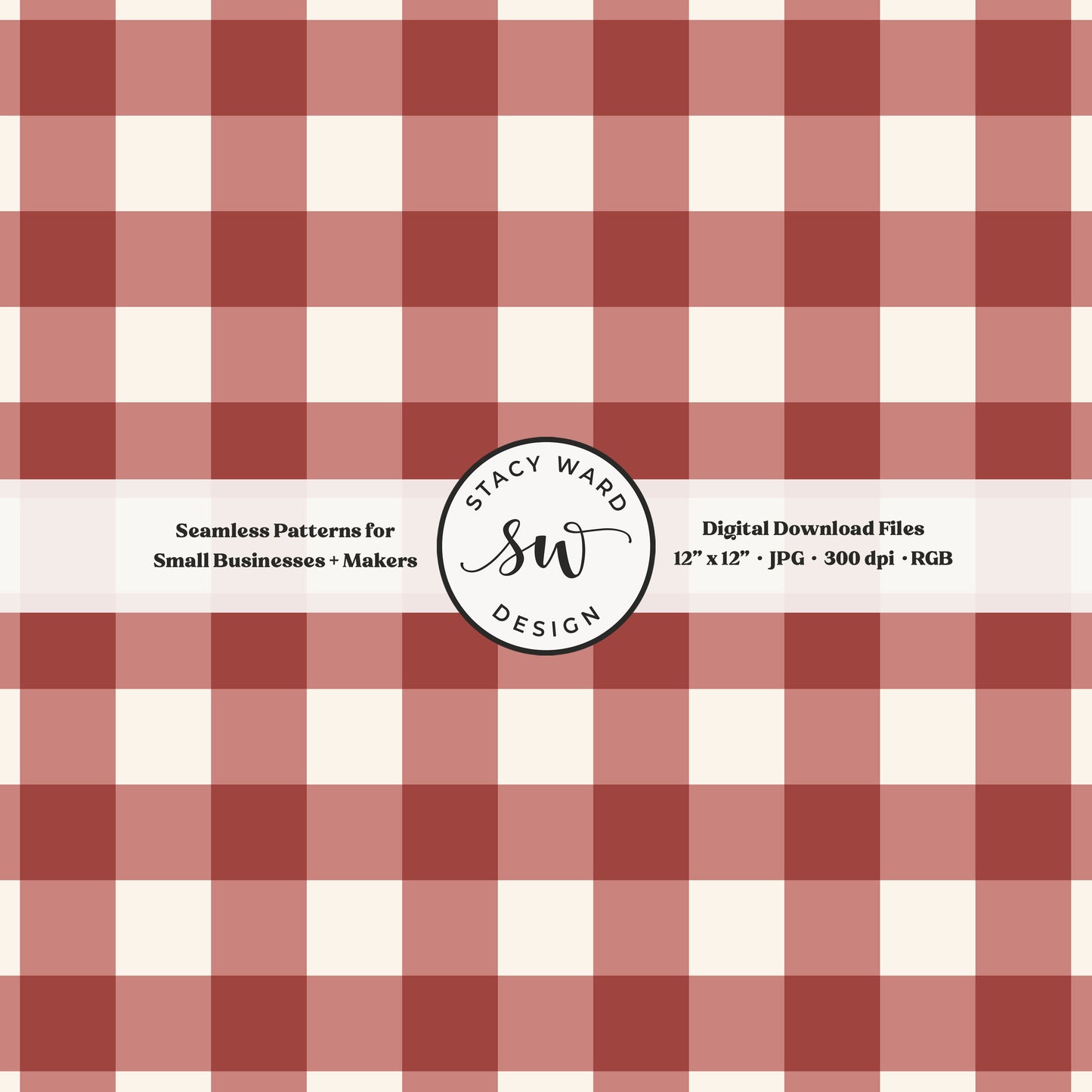 Traditional gingham seamless pattern in girly antique pink and cream nostalgic vintage preppy vibes