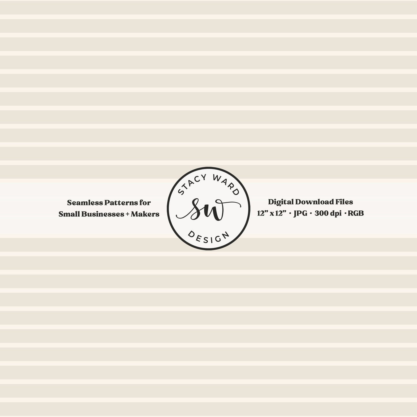 one eighth inch pinstripe seamless pattern in cream on warm white thin line quilting blender stripes