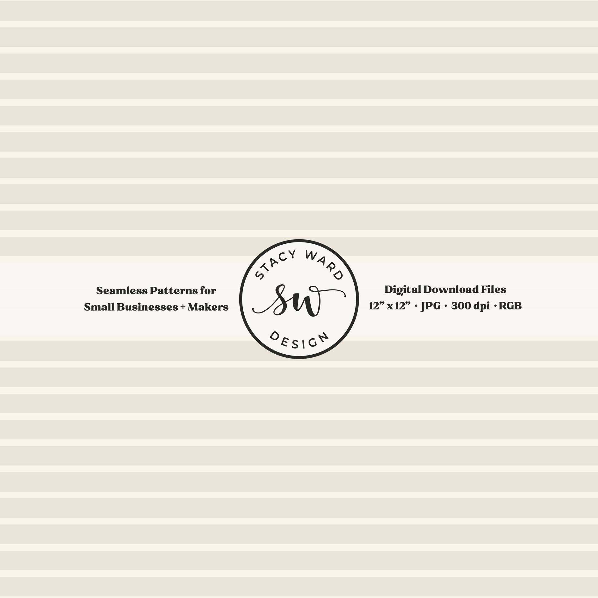 one eighth inch pinstripe seamless pattern in cream on warm white thin line quilting blender stripes