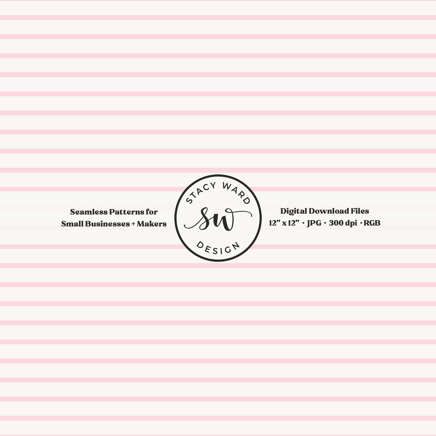 One eighth inch pinstripes seamless pattern in light pink on off white narrow lined low volume blender pattern for fabric printing