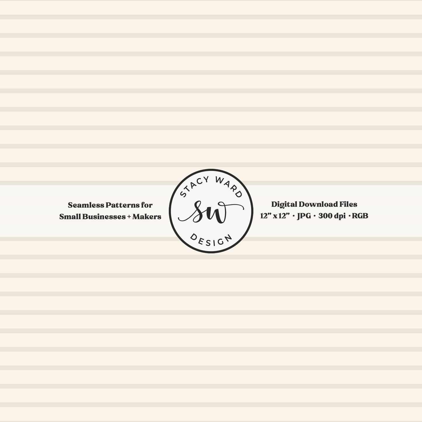 One eighth inch pinstripes seamless pattern in warm white on cream narrow lined low volume blender pattern for fabric printing