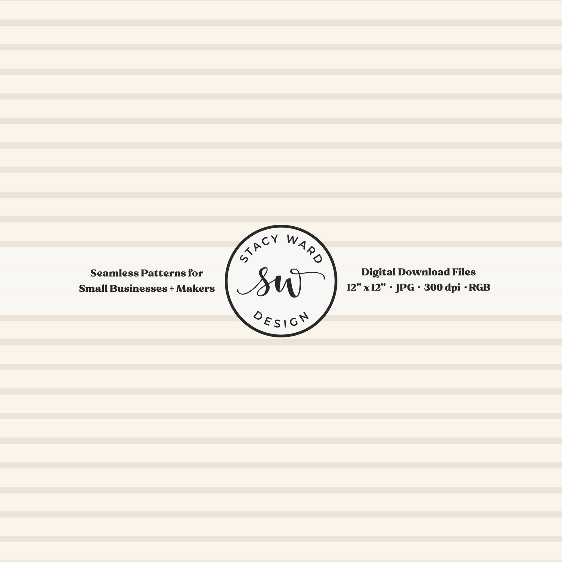One eighth inch pinstripes seamless pattern in warm white on cream narrow lined low volume blender pattern for fabric printing