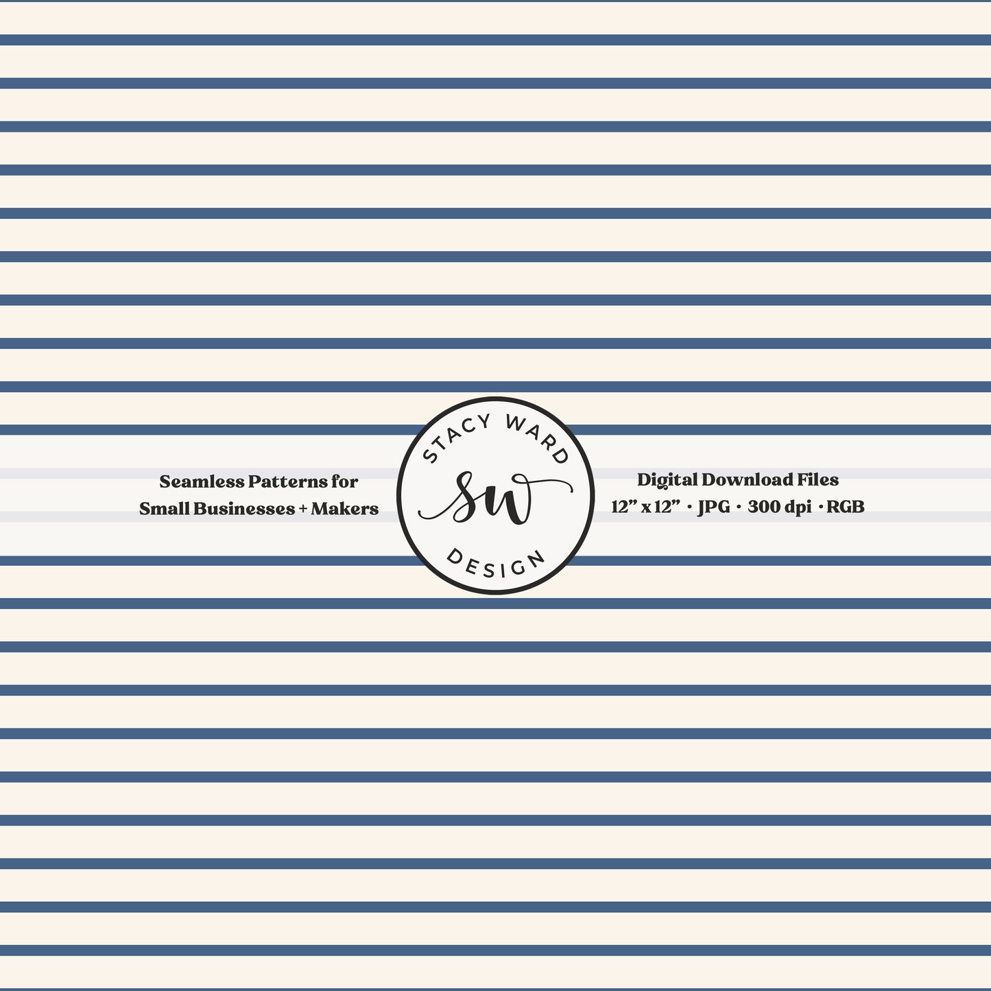 One eighth inch pinstripes seamless pattern in retro teal on cream narrow lined low volume blender pattern for fabric printing
