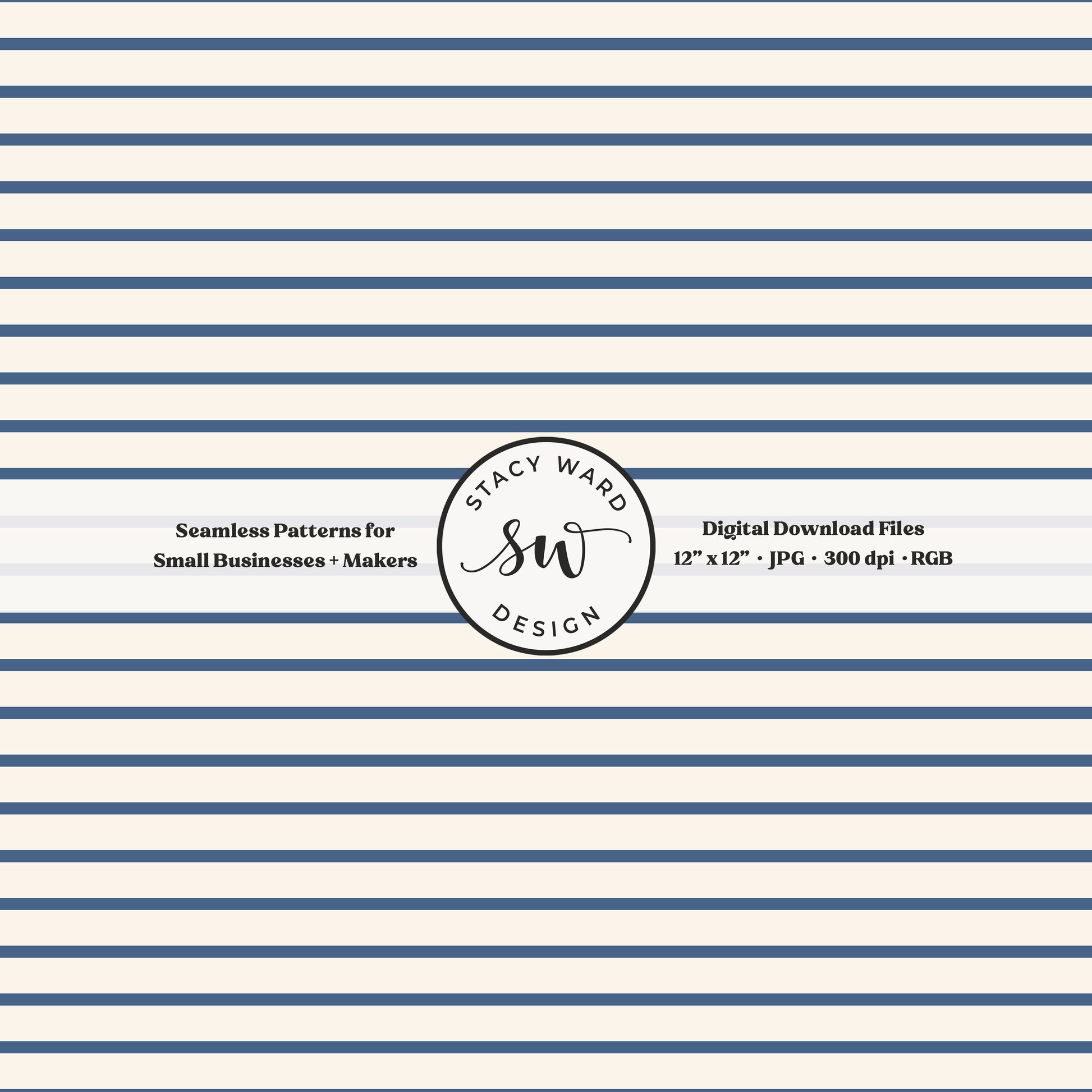 One eighth inch pinstripes seamless pattern in retro teal on cream narrow lined low volume blender pattern for fabric printing