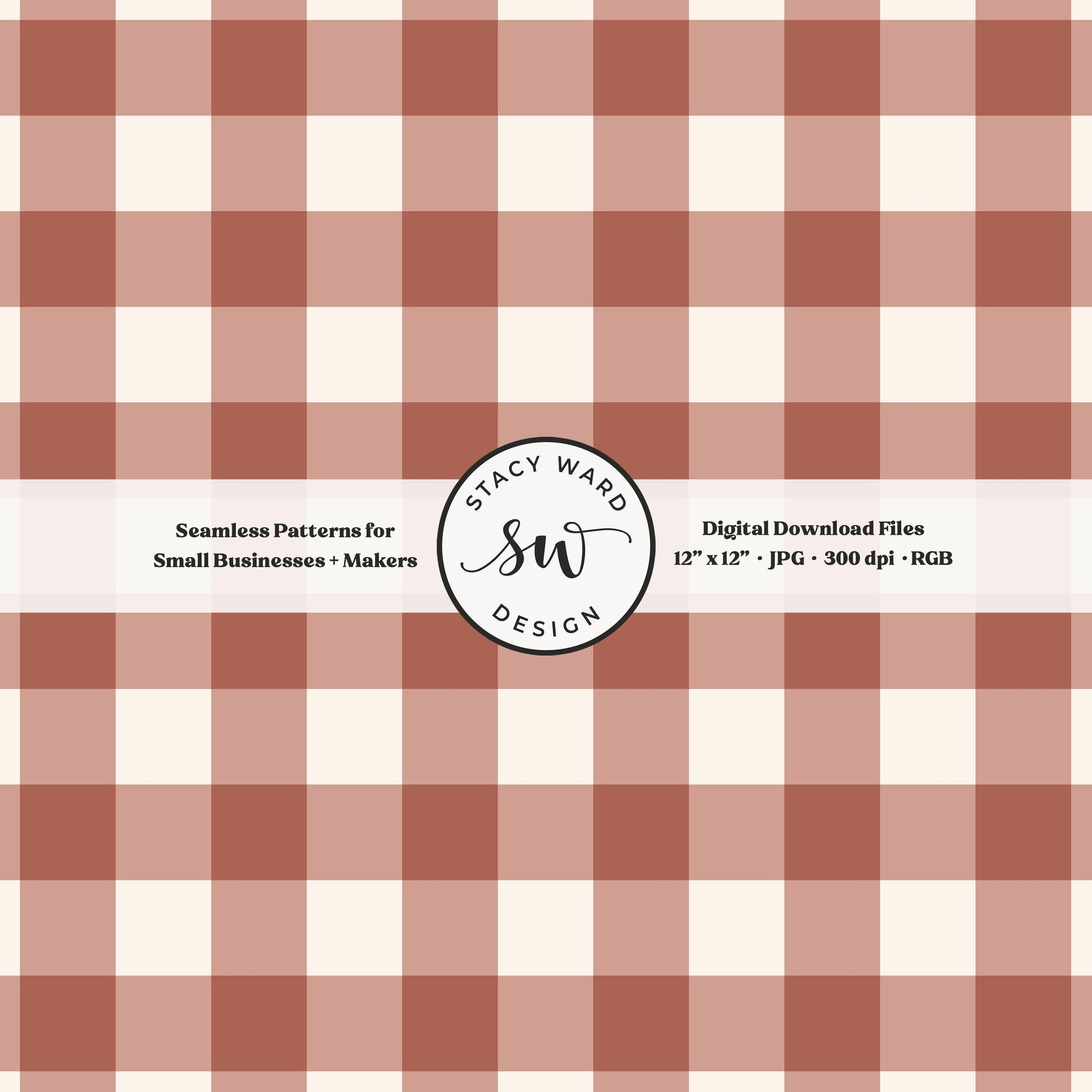 Traditional gingham seamless pattern in muted dusky pink and cream classic granny chic aesthetic checked