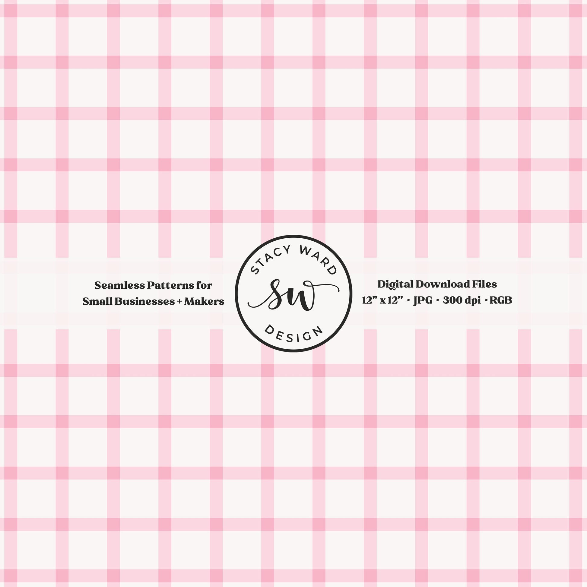 French windowpane gingham pattern in soft light pink and cream vintage cottagecore preppy vibes